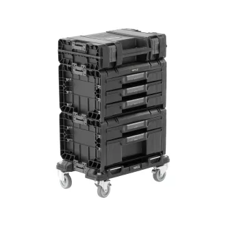   YATO YT-09191 Szerszámosláda rendszer 4 részes görgős platformon