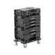 YATO YT-09191 Szerszámosláda rendszer 4 részes görgős platformon