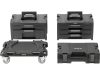 YATO YT-09191 Szerszámosláda rendszer 4 részes görgős platformon
