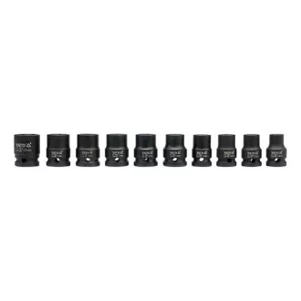   YATO YT-1025 Gépi dugókulcs készlet 10 részes 1/2" 10-22 mm CrMo