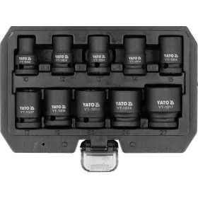 YATO YT-10252 Gépi ütvecsavarozó fej készlet 1/2"