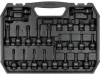 YATO YT-10260 Gépi dugókulcs készlet 64 részes rövid és hosszú dugók, külső és belső torx, SPLine és imbusz, alufelnihez dugó fejekkel 1/2 col