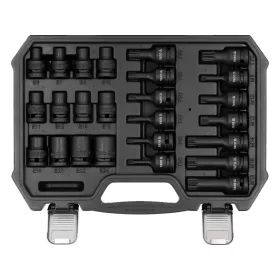   YATO YT-10572 Gépi torx és SPLine készlet 25 részes 1/2 col