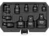 YATO YT-10646 Gépi dugókulcs adapter készlet 11 részes