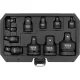 YATO YT-10646 Gépi dugókulcs adapter készlet 11 részes