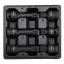 YATO YT-10652 Gépi bit dugókulcs készlet 6 részes Spline 1/2" M14-M18 CrMo