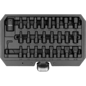   YATO YT-10657 Gépi bitfej készlet 25 részes (imbusz,torx, spline)
