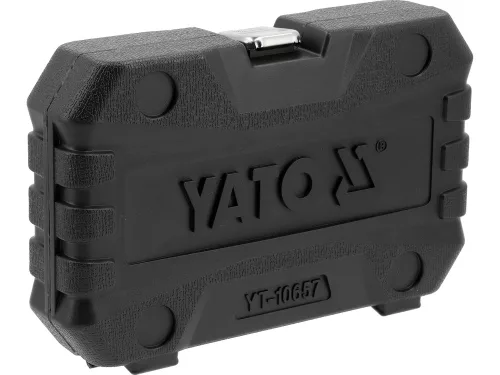 YATO YT-10657 Gépi bitfej készlet 25 részes (imbusz,torx, spline)