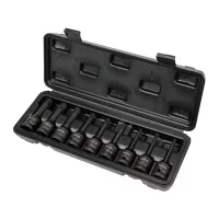 Gépi dugókulcs fej készlet