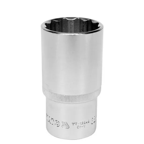 YATO YT-12949 Hosszú dugókulcs 12 szögletű 1/2" 32 mm CrV