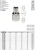 YATO YT-14827 Dugókulcs Spline 1/2" 15 mm CrV