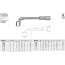 YATO YT-1631 Pipakulcs 11 mm / 138 mm CrV