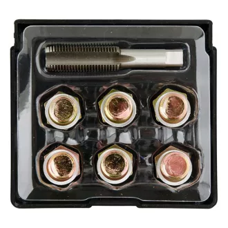   YATO YT-17572 Olajleeresztő csavar menetjavító készlet 7 részes M15x1,5 mm