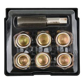   YATO YT-17573 Olajleeresztő csavar menetjavító készlet 7 részes M17x1,5 mm