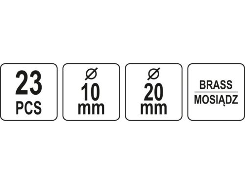 YATO YT-17622 Befecskendezőszelep tisztító készlet 23 részes