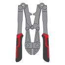 YATO YT-18413 Csapszegvágó olló 450 mm összecsukható