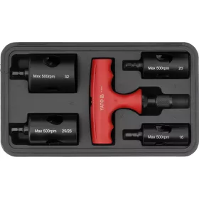   YATO YT-22370 Sorjázókészlettel ellátott kalibrátor PEX csőhöz 16/20/26/32 mm