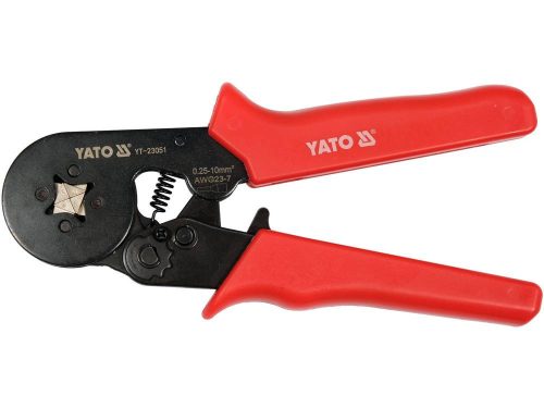 YATO YT-23051 Krimpelő fogó 0,25-10 mm2 175 mm