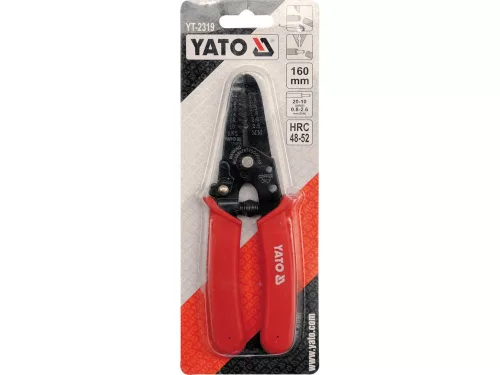 YATO YT-2319 Blankoló fogó 160 mm 0,8-2,6 mm