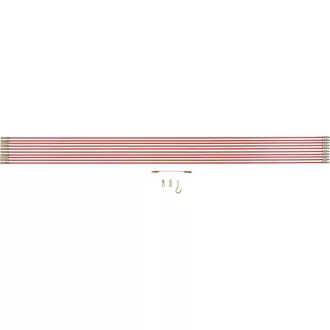 YATO YT-23200 Kábelbehúzó készlet 14 részes 10 x 1 m