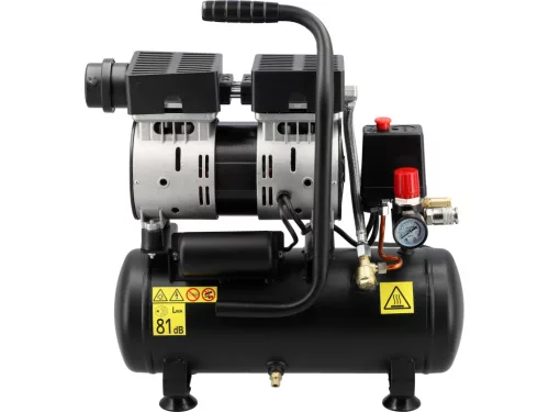 YATO YT-23340 Kompresszor 6L tartállyal csendes olajmentes