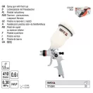 YATO YT-2341 Felsőtartályos festékszórópisztoly 600 ml HVLP
