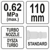 YATO YT-23723 Pneumatikus lefúvató pisztoly turbó 110mm