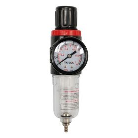   YATO YT-2382 Pneumatikus levegő szűrő nyomásszabályzóval 1/4"