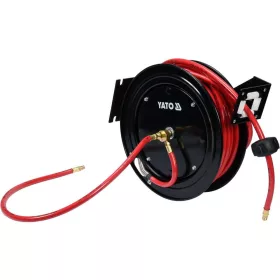 YATO YT-24250 Automata pneumatikus tömlődob 9,5 mm 15 m