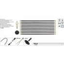 YATO YT-24980 Csőtisztító készlet 12 részes 9,2 m/20 mm (flexibilis rúd 10x93,2 cm)