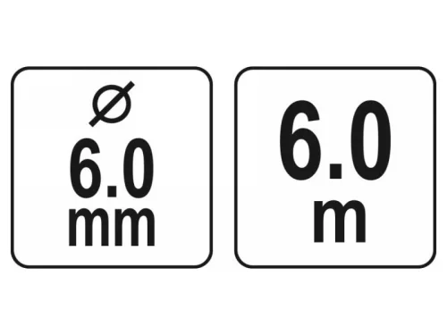 YATO YT-24990 Csőtisztító spirál fúrógépre csatlakoztatható 6 m