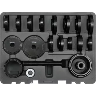   YATO YT-2541 Csapágylehúzó és adapter készlet 23 részes első futóműhöz