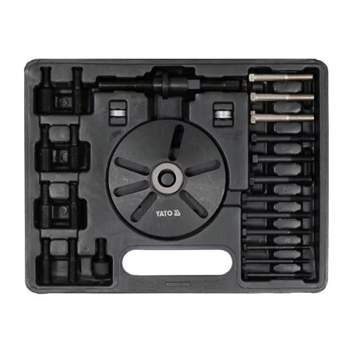 YATO YT-25483 Főtengely és kiegyenlítő karima lehúzó készlet 23 részes