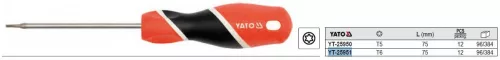 YATO YT-25951 Csavarhúzó Torx T6 x 75 mm mágneses