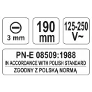 YATO YT-28300 Fázisceruza 190 mm