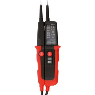 YATO YT-28330 KÉT PÓLUSÚ FESZÜLTSÉGTESZTER RCD TESZTTEL