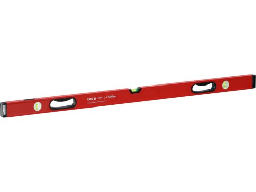 YATO YT-30084 Alumínium vízmérték 1200mm 3 libellás 2 fogantyús