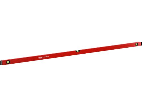 YATO YT-30116 Alumínium vízmérték 2000mm 3 libellás bordázott szerkezetű merev profillal