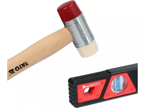 YATO YT-30310 Üthető vízmérték 300 mm 2 libellás