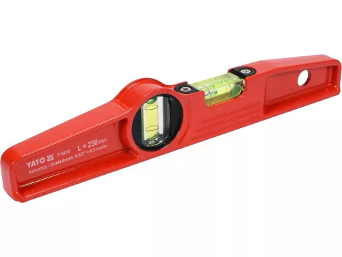 YATO YT-30370 Trapéz vízmérték 2 libella 250 mm