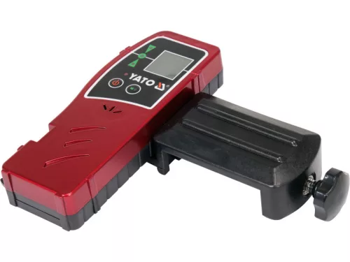 YATO YT-30421 Lézerdetektor zöld sugárhoz 1-70 M tartomány, tartókkal