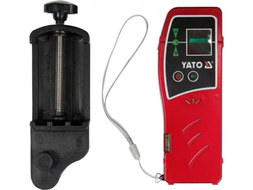 YATO YT-30421 Lézerdetektor zöld sugárhoz 1-70 M tartomány, tartókkal