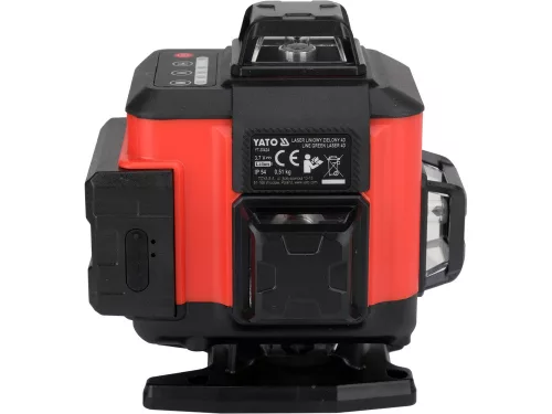 YATO YT-30424 4D zöld szintezőlézer, 16 vonalas