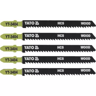  YATO YT-3404 Dekopírfűrészlap T10TPI 100/2,5 mm HCS (5 db/cs)