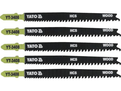 YATO YT-3408 Dekopírfűrészlap T13-8TPI 115/90 mm HCS (5 db/cs)