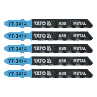   YATO YT-3414 Dekopírfűrészlap T32TPI 75/1,0 mm HSS (5 db/cs)