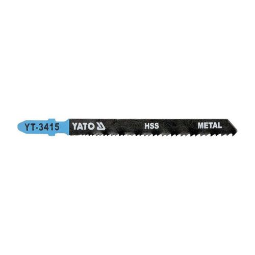 YATO YT-3415 Dekopírfűrészlap fémre T-befogás 24-10TPI 100/1,0 mm HSS (5 db/cs)