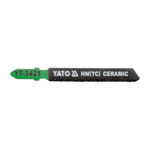 YATO YT-3421 Dekopírfűrészlap kerámiára T-befogás 75/1,2 mm HM/TC (5 db/cs)