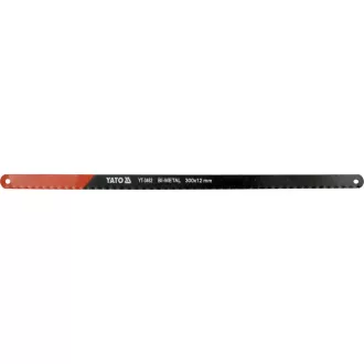   YATO YT-3462 Fémfűrészlap kézi 300/12 mm 24 TPI bimetál 2 db/cs