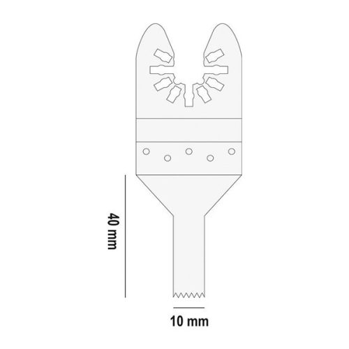 YATO YT-34683 Fűrészlap multifunkciós géphez 10 mm bimetál